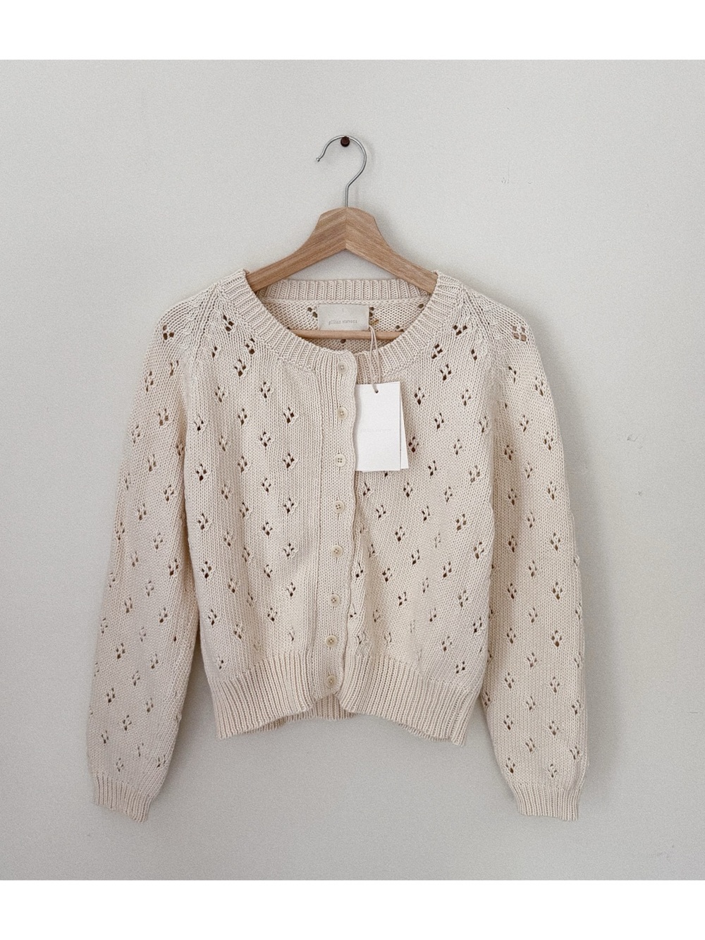 NWT gillian stevens mabel cardigan